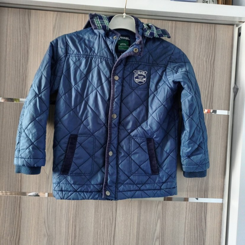 Erkek Çocuk Lacivert Düğmeli Ceket - Görsel 2