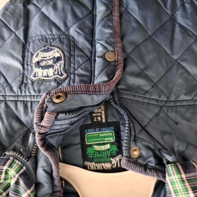 Erkek Çocuk Lacivert Düğmeli Ceket - Görsel 4