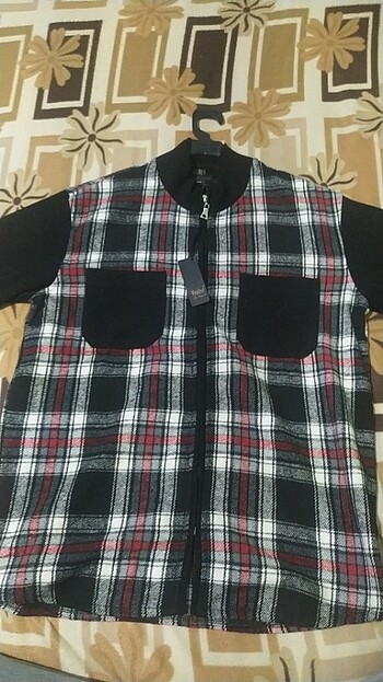 xl Beden siyah Renk Oduncu Hırkası