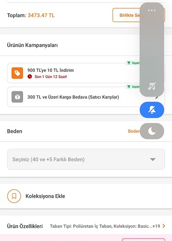 Siyah Erkek Spor Ayakkabı Velcro Detaylı - Görsel 9