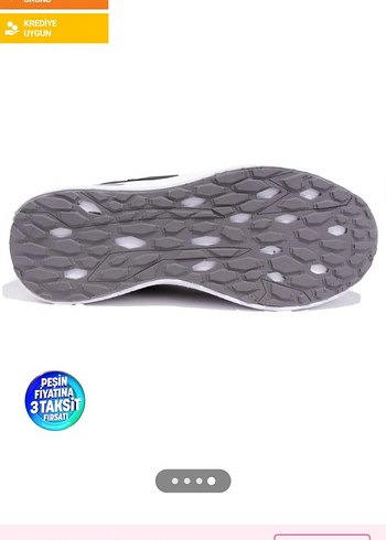 Siyah Erkek Spor Ayakkabı Velcro Detaylı - Görsel 11