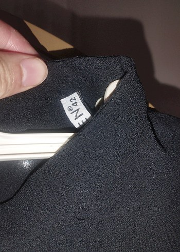 Nakışlı Uzun Siyah Gotik Kadın Elbise - Görsel 4