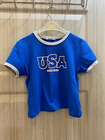 m Beden Mavi usa crop
