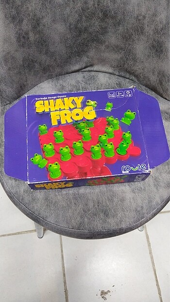Shaky frog