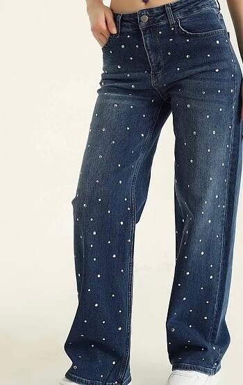 Taşlı Jeans