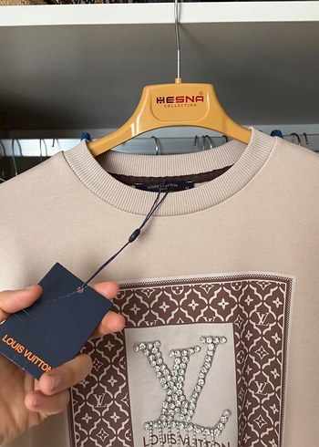 Louis Vuitton Erkek Baskılı Sweatshirt - Görsel 3