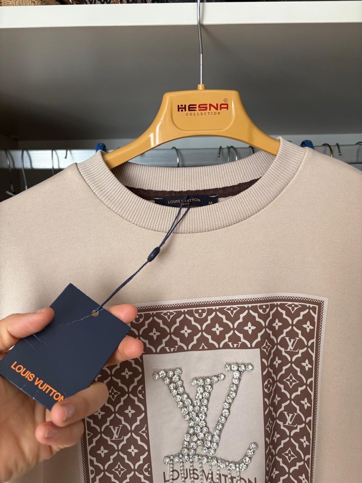 Louis Vuitton Erkek Baskılı Sweatshirt - Görsel 3