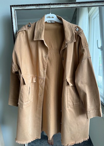 Magazin marka Camel  renk kot ceket - Görsel 2