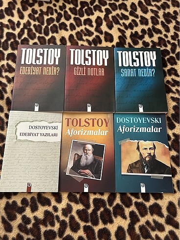 Tolstoy & Dostoyevski Kitaplar
