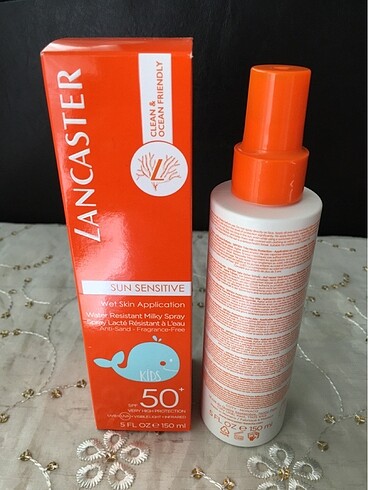 Lancaster ORJİNAL LANCASTER 50 FACTÖR YÜKSEK KORUMALI ÇOCUK GÜNEŞ KREMİ