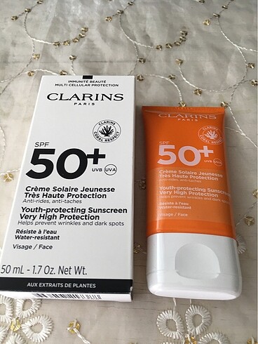 Lancaster CLARINS 50 FACTÖR GÜNEŞ KREMİ YÜZ İÇİN.