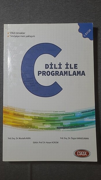 C Dili ile Programlama