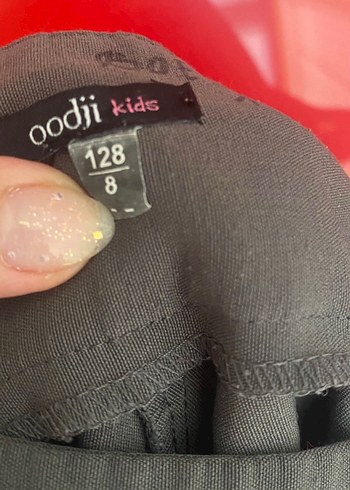 Zara Gri Regular Fit Kız Çocuk Pantolon