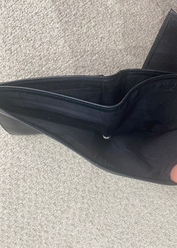 Siyah Erkek Minimalist Hakiki Deri Cüzdan - Görsel 7