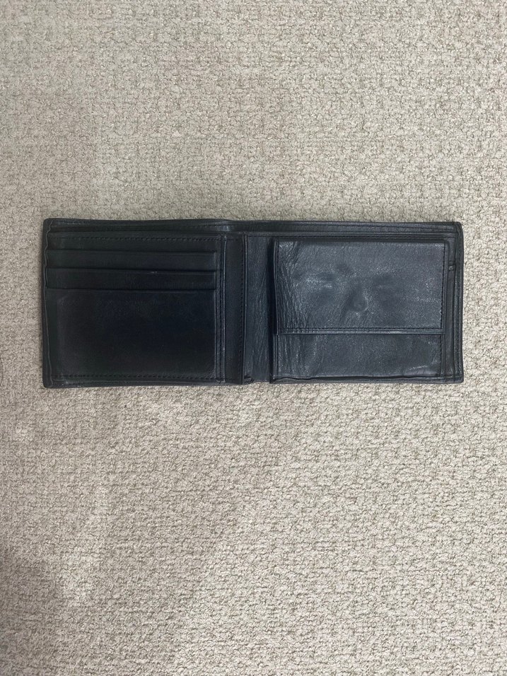 Siyah Erkek Minimalist Hakiki Deri Cüzdan - Görsel 4