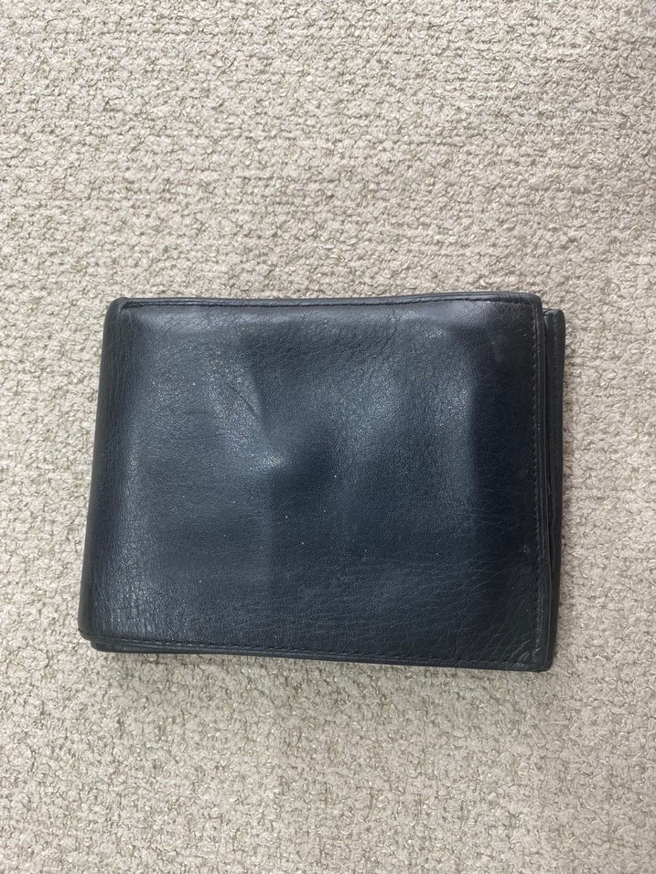 Siyah Erkek Minimalist Hakiki Deri Cüzdan - Görsel 3