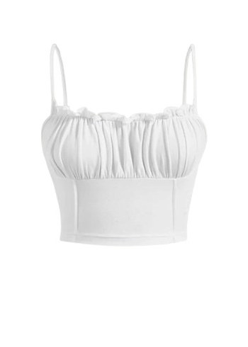 Coquette Fırfırlı Crop Top Atlet