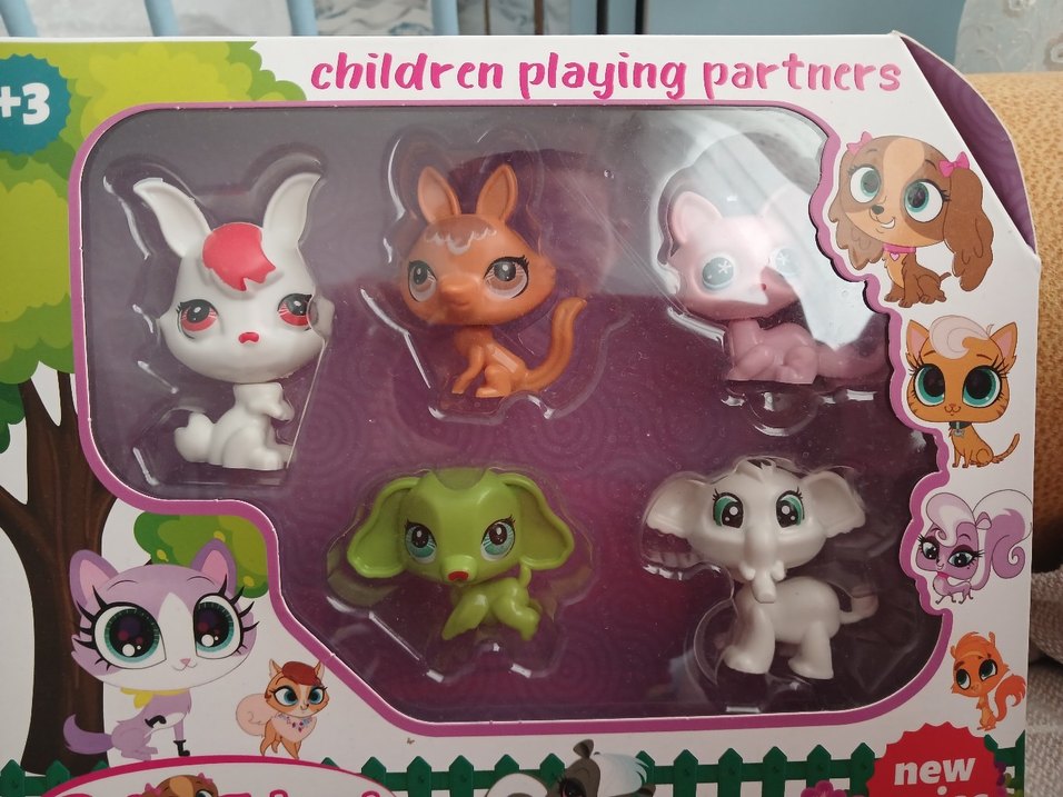 Renkli Mini Hayvan Figürleri Seti - Görsel 2