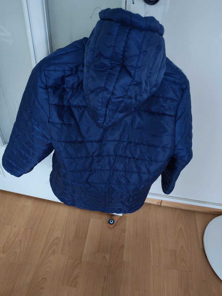 Erkek Çocuk Lacivert Fermuarlı Mont - Görsel 3