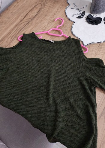 Kadın Fitilli Triko Kazak - Görsel 4