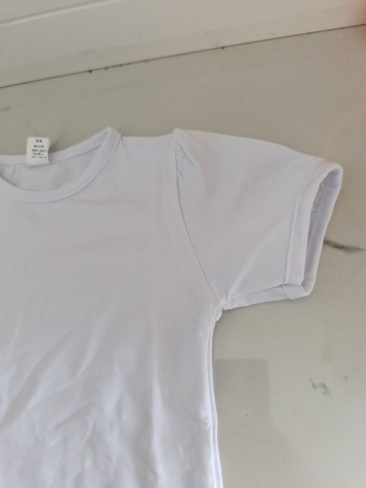 Beyaz Çocuk Tshirt - Görsel 2