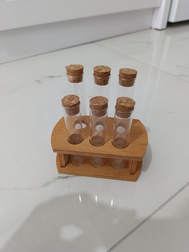 Bambu Kesme Tahtası ve Baharatlık Seti - Görsel 3