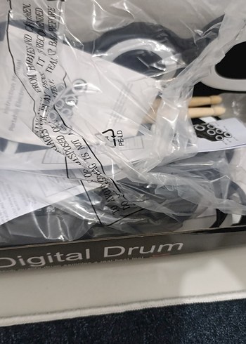 Dijital Davul Müzik Sistemi Siyah - Görsel 2