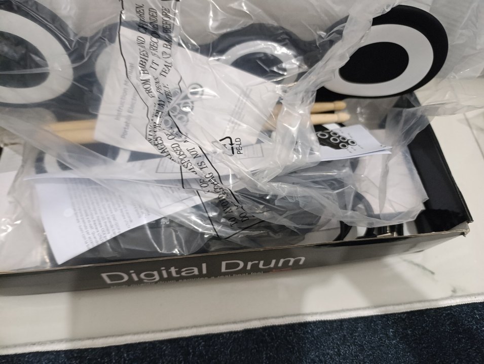 Dijital Davul Müzik Sistemi Siyah - Görsel 2