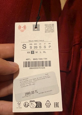s Beden Zara marka orijinal yeni sezon keten yelek tulum