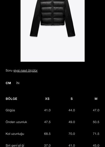 Zara Zara marka orijinal yeni sezon ceket
