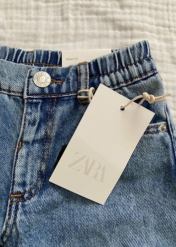 18-24 Ay Beden mavi Renk Zara marka orjinal yeni sezon jean