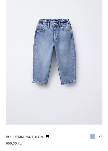 Zara marka orjinal yeni sezon jean