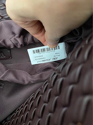  Beden Zara marka Orjinal yeni sezon uzun örgülü tote çanta