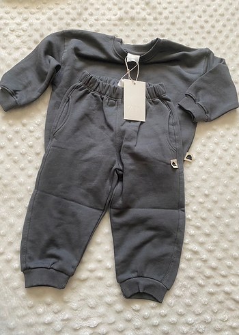 2 Yaş Beden Zara marka orjinal yeni sezon Jogging Takımı