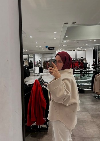 m Beden camel Renk Zara marka orjinal yeni sezon Yünlü Fermuarlı Ceket