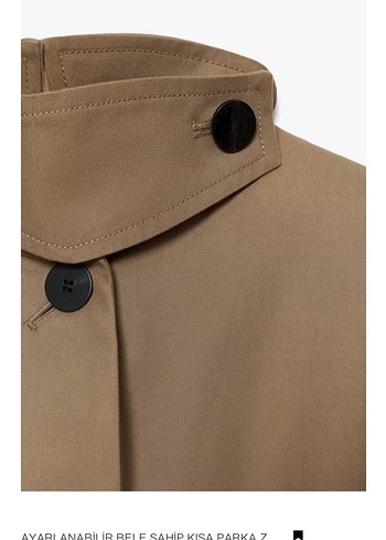 Zara marka orjinal yeni sezon parka - Görsel 3