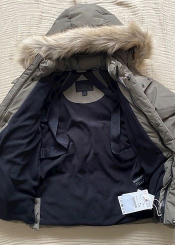 Zara marka orjinal yeni sezon su ve rüzgar geçirmez mont - Görsel 7