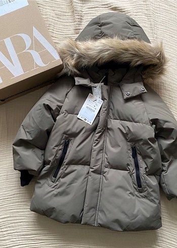 Zara marka orjinal yeni sezon su ve rüzgar geçirmez mont - Görsel 5