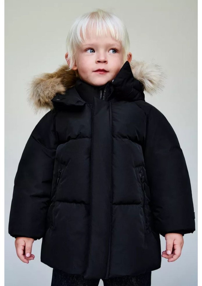 Zara marka orjinal yeni sezon su ve rüzgar geçirmez şişme mont - Görsel 3