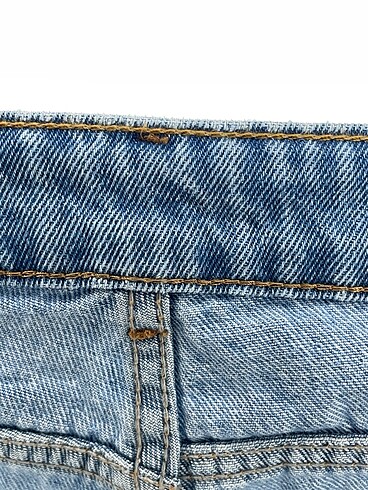 36 Beden mavi Renk Diğer Mini Şort %70 İndirimli.