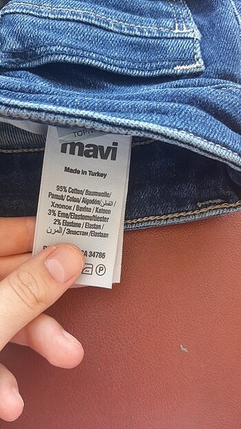 Mavi Kot şort