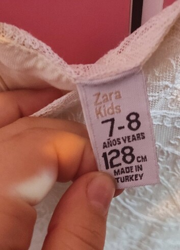 Zara Zara kız çocuk elbise 7-8 yaş
