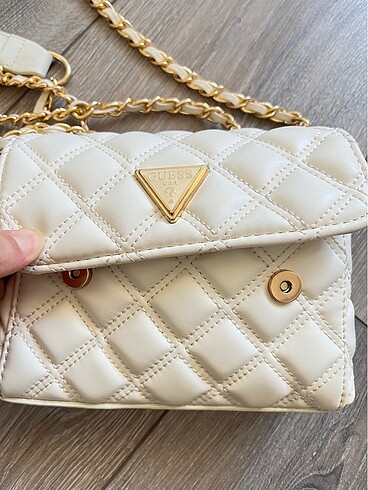 Guess Krem çanta