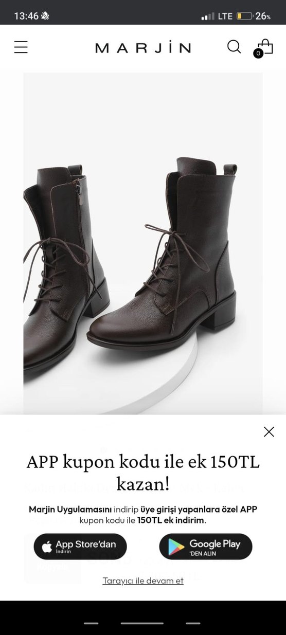 Kadın Kahverengi Hakiki Deri Postal Bot - Görsel 2