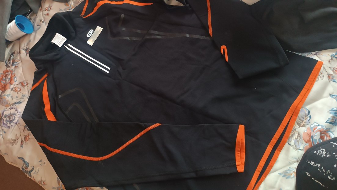 Koyu Turuncu Minimalist Erkek Ayakkabı Bağcığı - Görsel 2