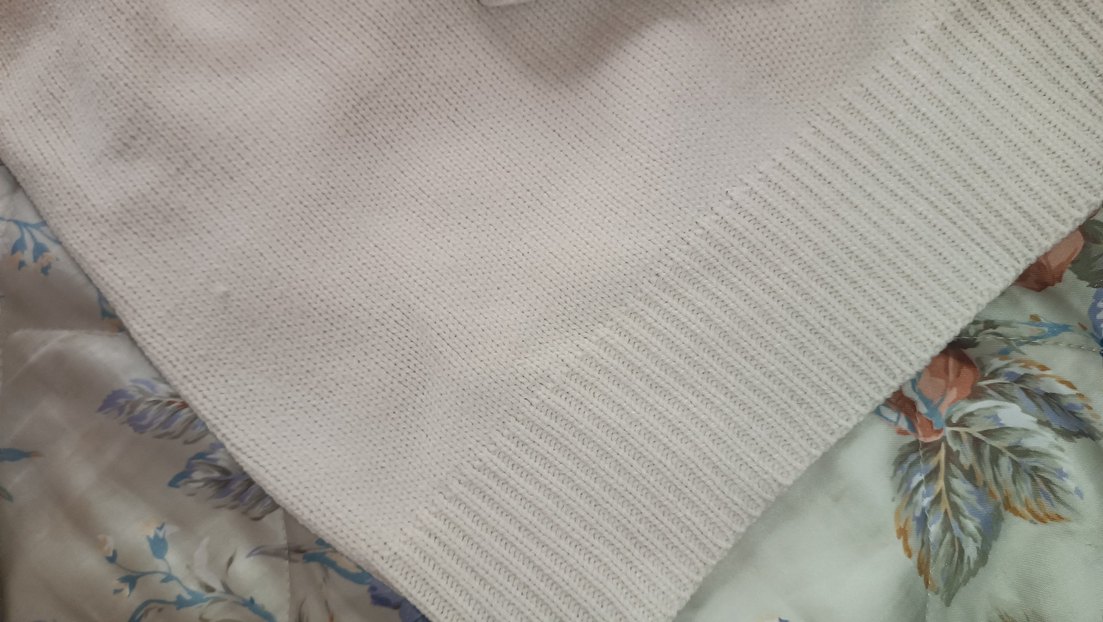 Düğmeli Bej Triko Kadın Kazak - Görsel 4