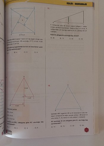 Beden Renk 8. Sınıf Matematik LGS Soru Bankası
