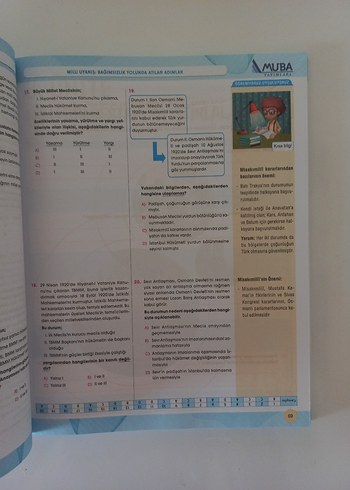 T.C. İnkılap Tarihi ve Atatürkçülük 8. Sınıf Soru Bankası + Not