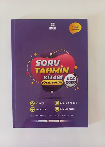 Deyimler ve Atasözü Soru Bankası + Soru Tahmin Kitabı