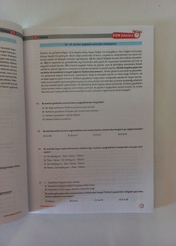 Beden Deyimler ve Atasözü Soru Bankası + Soru Tahmin Kitabı
